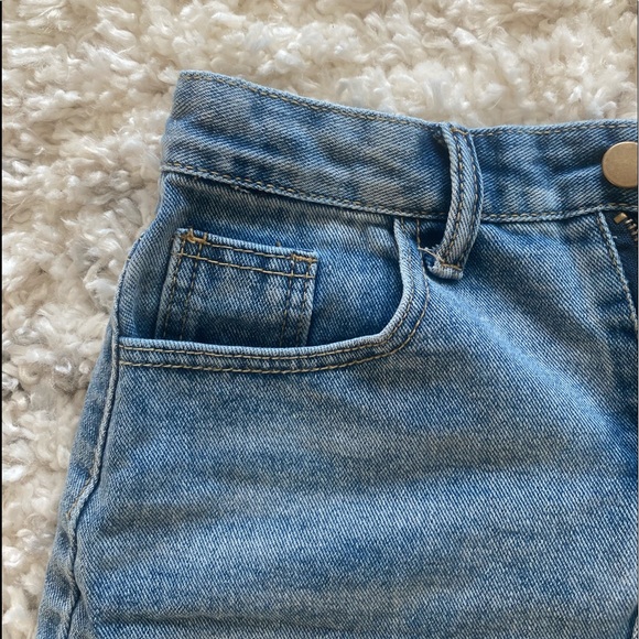 Denim Cut Off Shorts - Picture 4 of 7